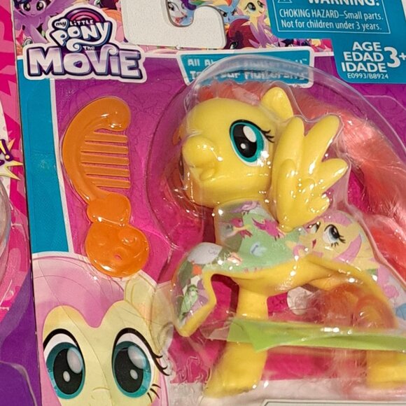 All about Fluttershy my little pony toy G4 FIM New on card - Picture 2 of 7